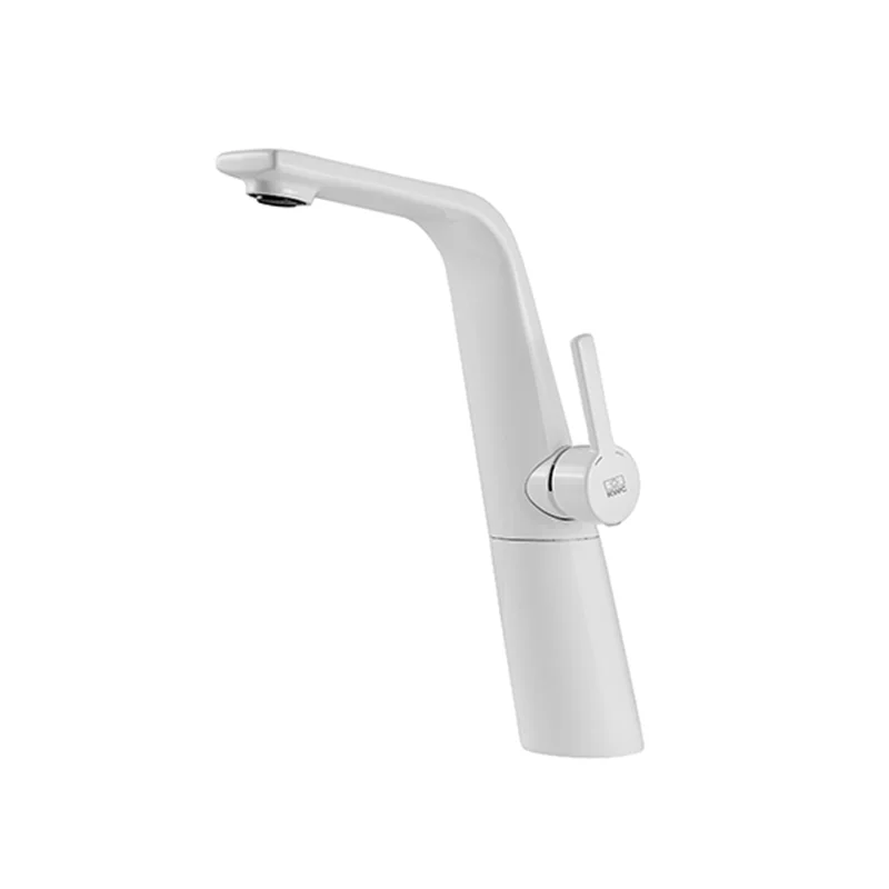 روشویی پایه بلند KWC مدل متیس سفید